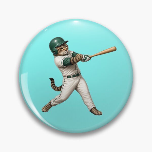 Item preview, Copy of Baseball Cat Batter Gift 2 designed and sold by Wenvilgrace.