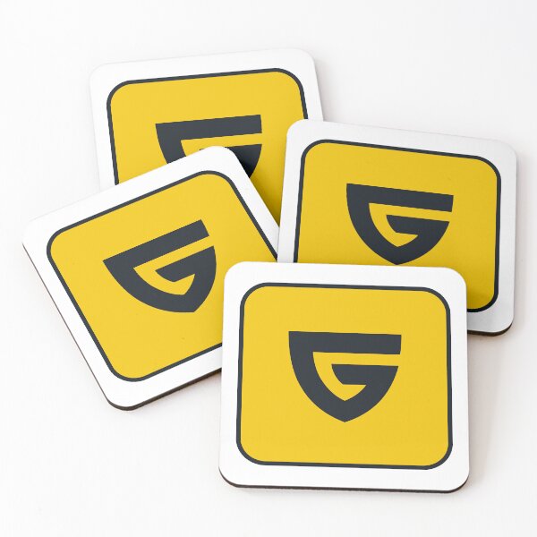 Item preview, Guilded Gaming Shield Icon Yellow & Black Badge designed and sold by Yoshie Yoshie.