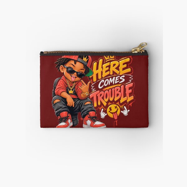 Item preview, Here Comes Trouble | Urban Swag & Streetwear Graffiti designed and sold by digitalbob60.