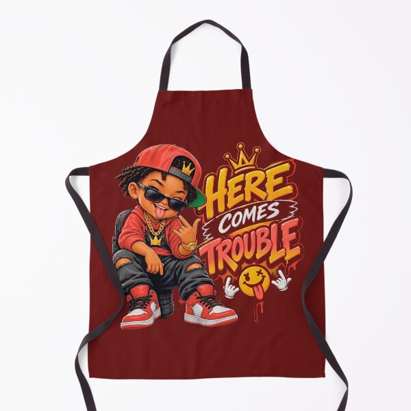 Item preview, Here Comes Trouble | Urban Swag & Streetwear Graffiti designed and sold by digitalbob60.