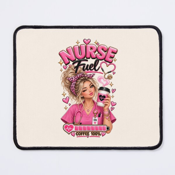 Item preview, Coffee Lover Nurse – Caffeine Powered RN Life designed and sold by HO•Designs.