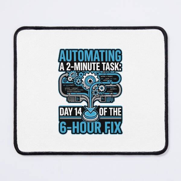 Item preview, Automating A 2 Minute Task Funny Developer Gift designed and sold by Ixnor.