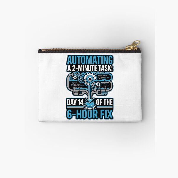 Item preview, Automating A 2 Minute Task Funny Developer Gift designed and sold by Ixnor.