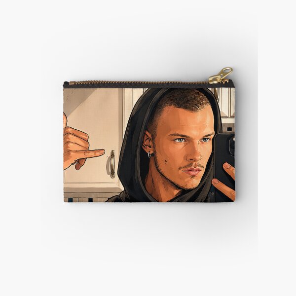 Item preview, Connor Storrie from Heated Rivalry with a shaved head (fan art) designed and sold by PopCultureAndStuff.