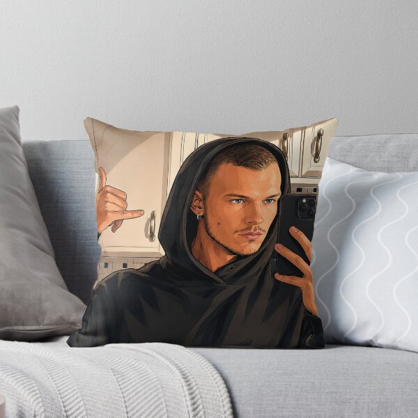 Item preview, Connor Storrie from Heated Rivalry with a shaved head (fan art) designed and sold by PopCultureAndStuff.
