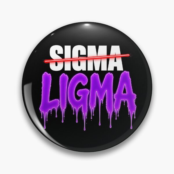 Item preview, Sigma Ligma Dripping Purple Typography Meme Streetwear designed and sold by DrippyLab.