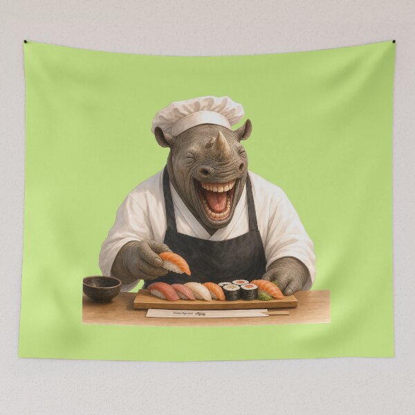 Item preview, Copy of Laughing Sushi Chef Gift 2 designed and sold by Wenvilgrace.