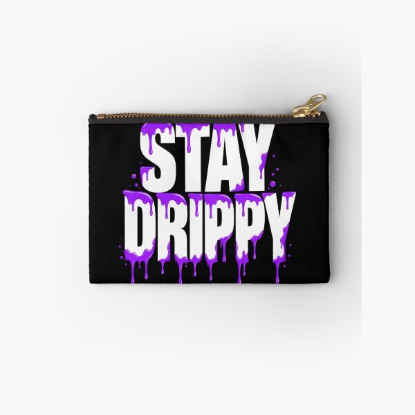 Item preview, Stay Drippy Purple Paint Streetwear Typography designed and sold by DrippyLab.