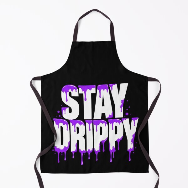 Item preview, Stay Drippy Purple Paint Streetwear Typography designed and sold by DrippyLab.