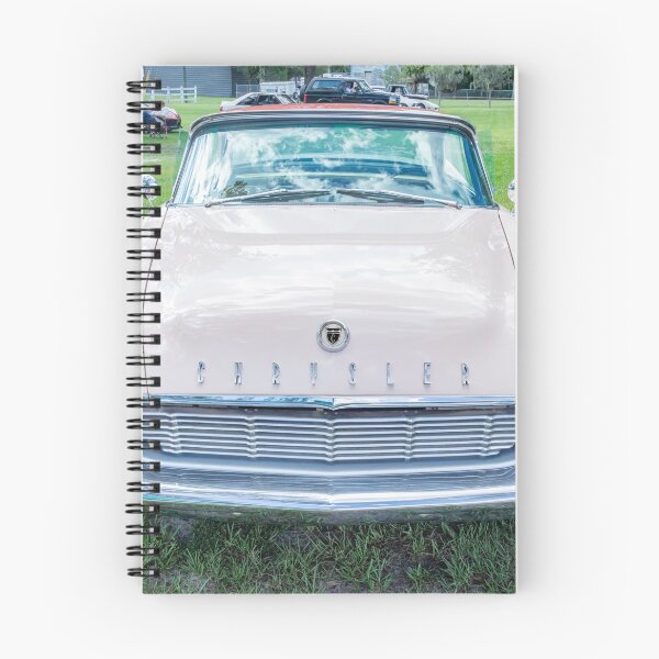 Item preview, 1957 Chrysler Windsor Desert Rose and Gauguin Red Technical Blueprint Car Poster designed and sold by RichFrancoCars.