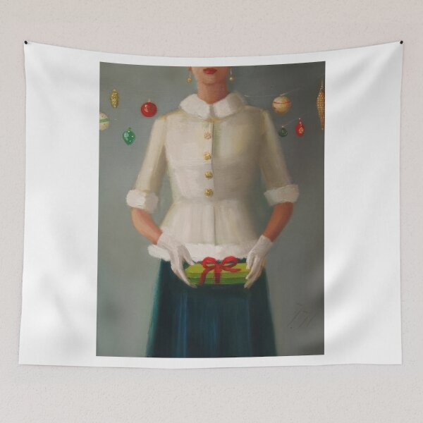 Item preview, Janet Hill – Vintage Whimsical Woman in an Enchanted Garden designed and sold by graydaysr.