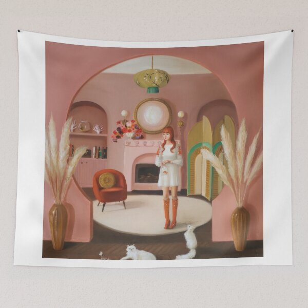 Item preview, Janet Hill – Vintage Whimsical Woman in an Enchanted Garden designed and sold by graydaysr.