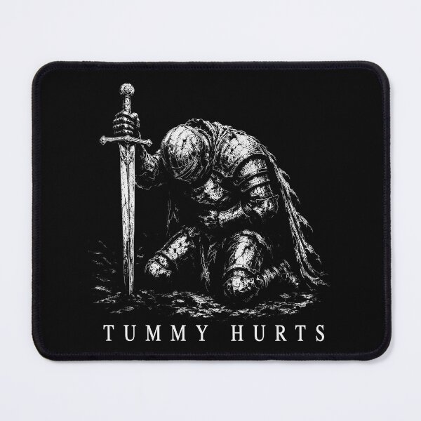 Item preview, TUMMY HURTS designed and sold by Good Vibe Quotes.