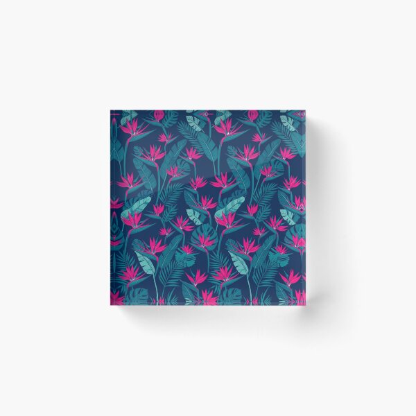 Item preview, Vibrant Tropical Paradise Floral Seamless Pattern designed and sold by Owcomm.