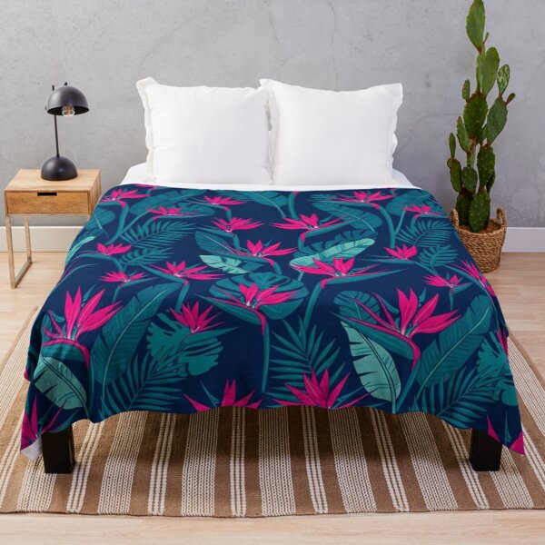 Item preview, Vibrant Tropical Paradise Floral Seamless Pattern designed and sold by Owcomm.