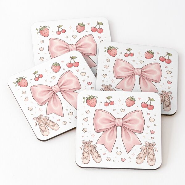 Item preview, Pink Coquette Bow Balletcore designed and sold by mochiMooco.