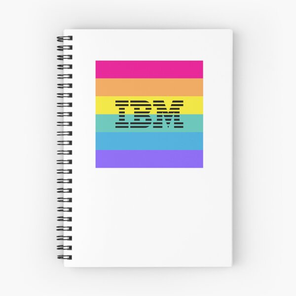 Item preview, IBM Rainbow Pride Striped Logo Tech Diversity designed and sold by Yoshie Yoshie.