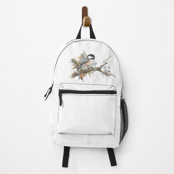 Item preview, Simple Joys Chickadee | Woodland Bird Art designed and sold by SusanSweetArt.