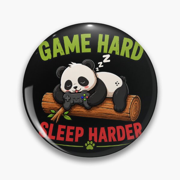 Item preview, Game Hard, Sleep Harder designed and sold by Konvero.