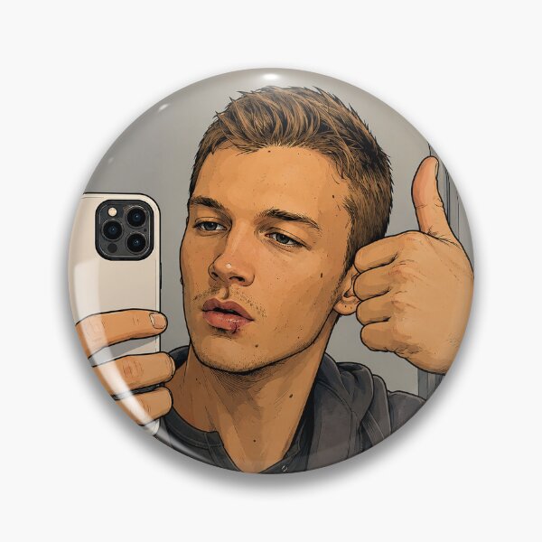 Item preview, Connor Storrie from Heated Rivalry with short hair (fan art) designed and sold by PopCultureAndStuff.