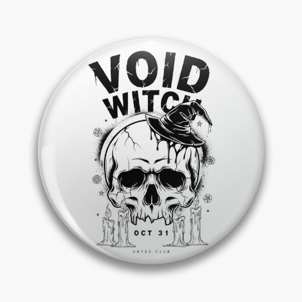Item preview, Void Witch Halloween Design – Dark Skull & Occult Graphic Tee v1 designed and sold by DarylWelsh2024.