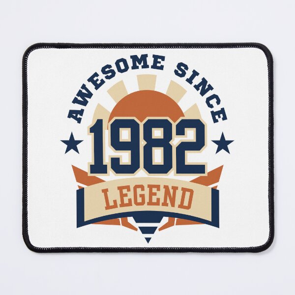 Item preview, Awesome Since 1982 Legend Retro Vintage Birthday designed and sold by HYPNK.