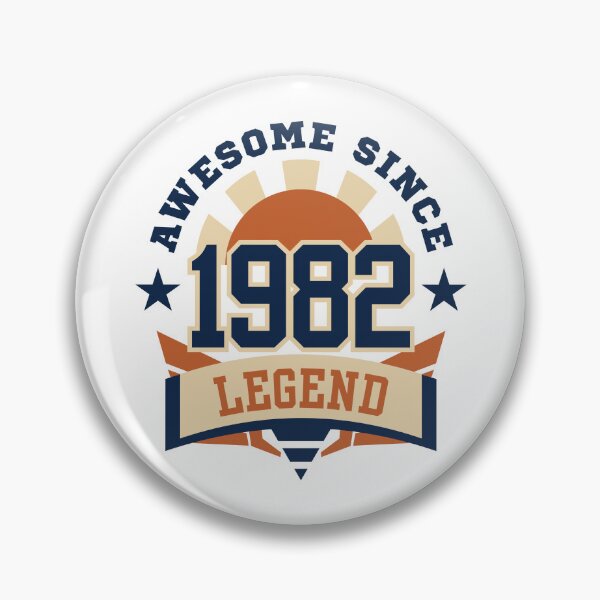 Item preview, Awesome Since 1982 Legend Retro Vintage Birthday designed and sold by HYPNK.
