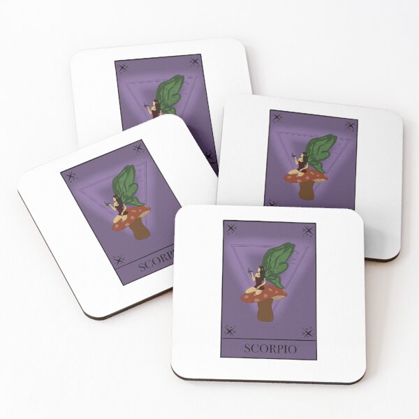 Item preview, Scorpio fairy tarot card designed and sold by Designsbyleahhh.