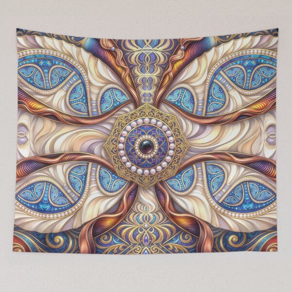 Item preview, Ornate Abstract Mystical Mandala designed and sold by Frackxion.