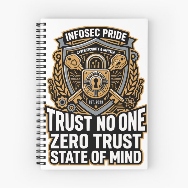 Item preview, Zero Trust State Of Mind Funny Cybersecurity Gift designed and sold by Ixnor.