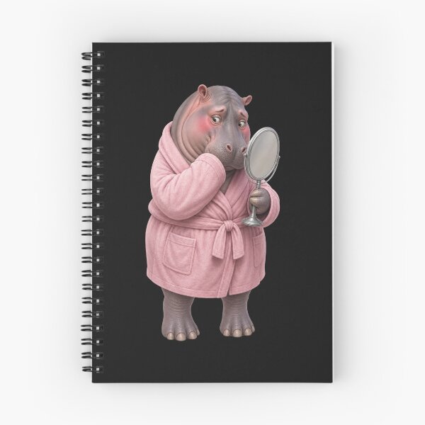Item preview, Copy of Shy Hippo in Robe Gift 2 designed and sold by Wenvilgrace.