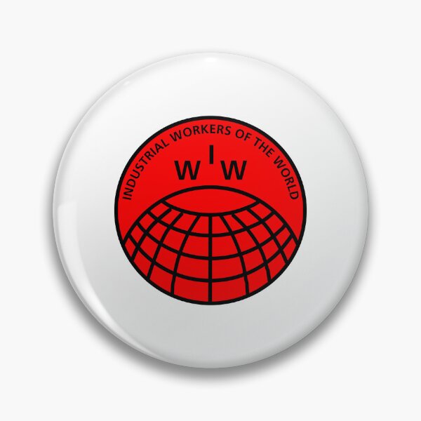 Item preview, Industrial Workers of the World IWW Red Globe Emblem designed and sold by Yoshie Yoshie.