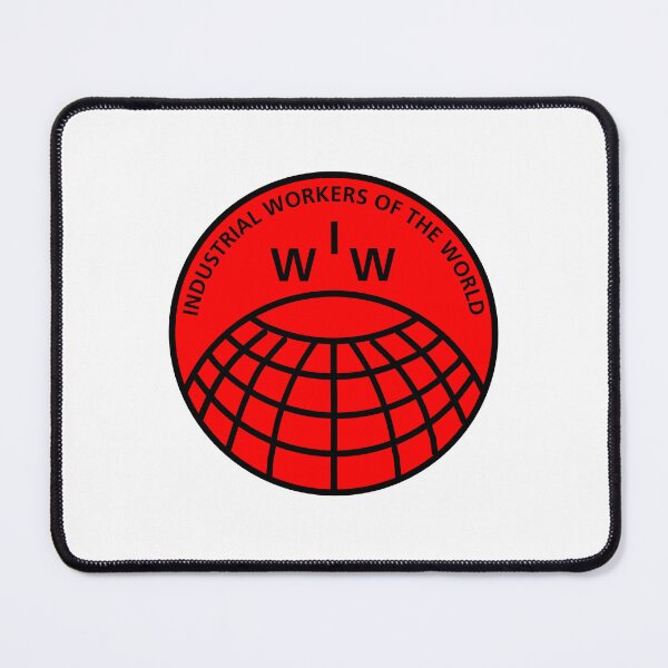 Item preview, Industrial Workers of the World IWW Red Globe Emblem designed and sold by Yoshie Yoshie.