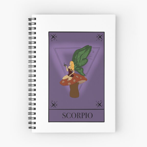 Item preview, Scorpio fairy tarot card designed and sold by Designsbyleahhh.