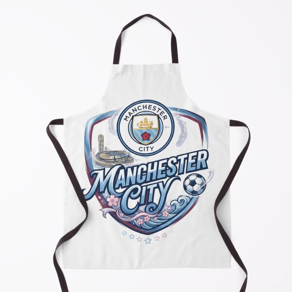 Item preview, Japanese Art Style Manchester Blue Football Crest Design designed and sold by annaarthk.