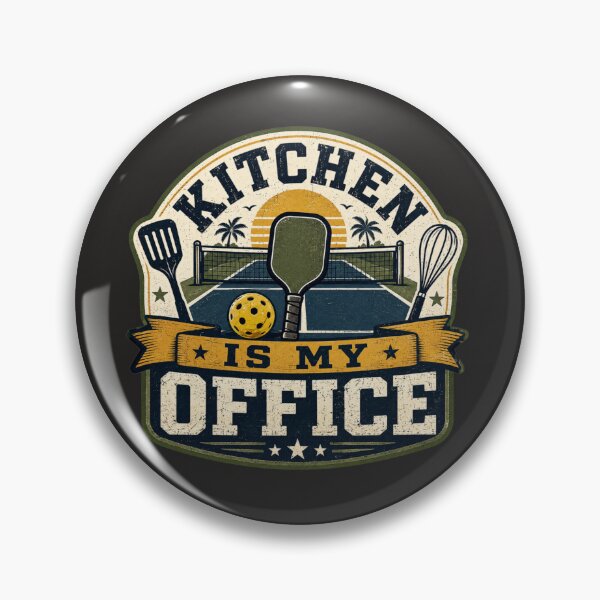 Item preview, Kitchen Is My Office - Pickleball Dad designed and sold by GreyTee.