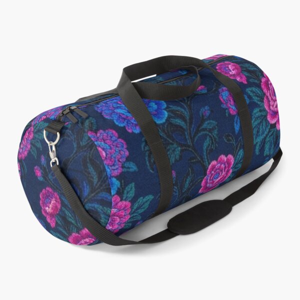 Item preview, Dark Blue Neon Floral Seamless Pattern designed and sold by Owcomm.