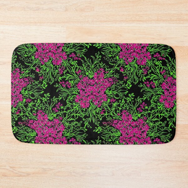 Item preview, Vibrant Pink Floral Vines Seamless Pattern designed and sold by Owcomm.
