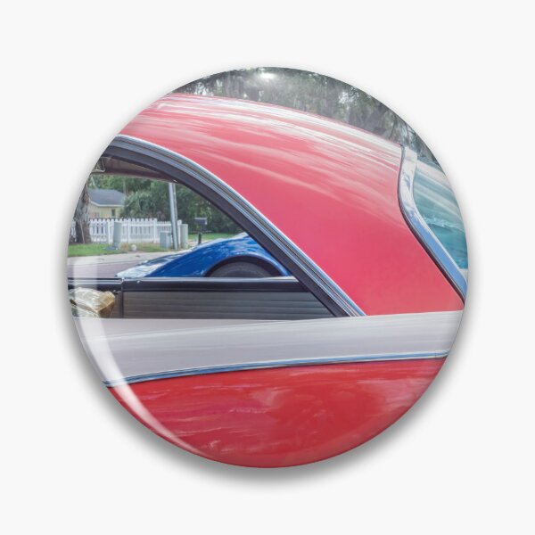 Item preview,  1957 Chrysler Windsor Desert Rose and Gauguin Red Technical Blueprint Car Poster designed and sold by RichFrancoCars.