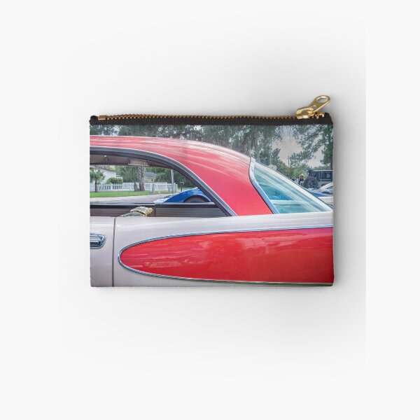 Item preview,  1957 Chrysler Windsor Desert Rose and Gauguin Red Technical Blueprint Car Poster designed and sold by RichFrancoCars.