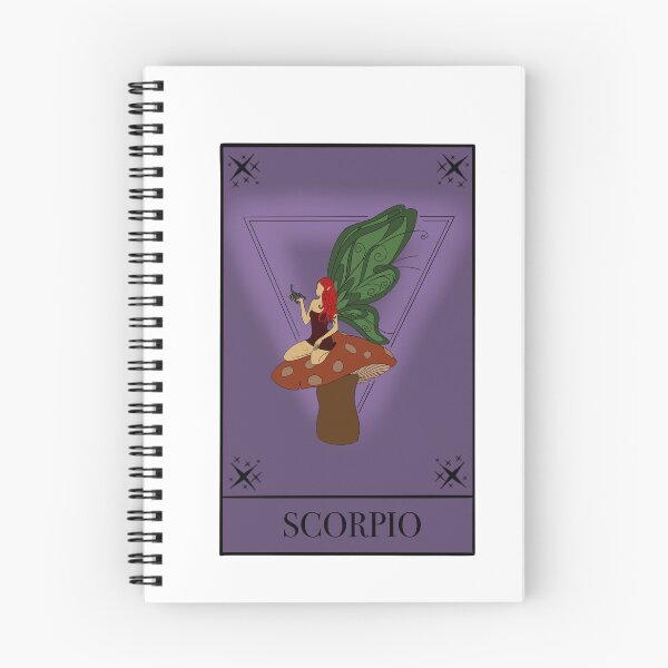 Item preview, Scorpio fairy tarot card designed and sold by Designsbyleahhh.