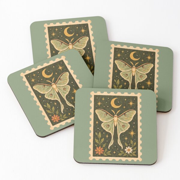 Item preview, Moth Stamp designed and sold by shelbyy328.