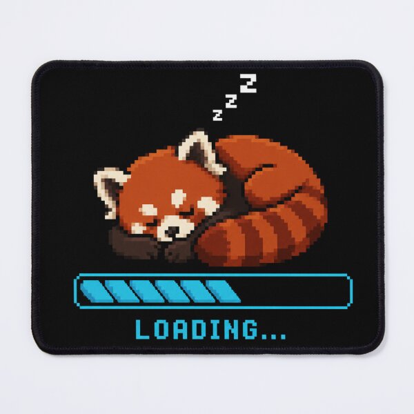 Item preview, Red panda Loading... designed and sold by Konvero.