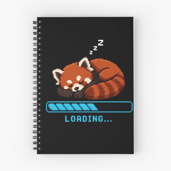 Item preview, Red panda Loading... designed and sold by Konvero.