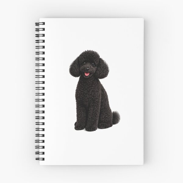 Item preview, Mini Poodle Dog Black designed and sold by BackgroundND.