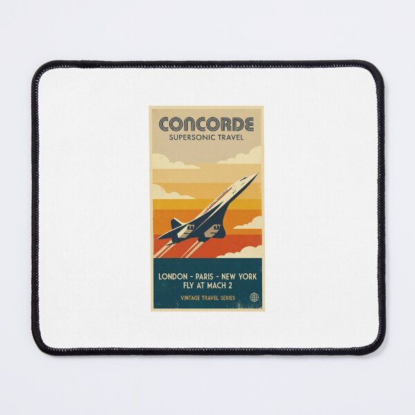 Item preview, Retro 70s Concorde Supersonic Speed designed and sold by FinalApproach.