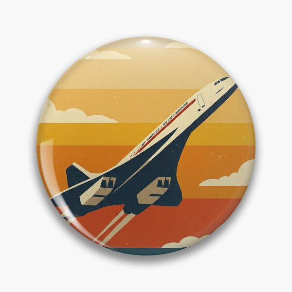 Item preview, Retro 70s Concorde Supersonic Speed designed and sold by FinalApproach.