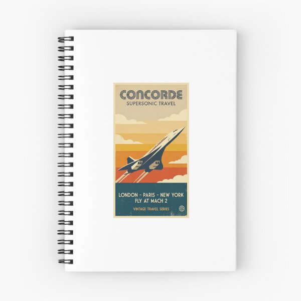 Item preview, Retro 70s Concorde Supersonic Speed designed and sold by FinalApproach.