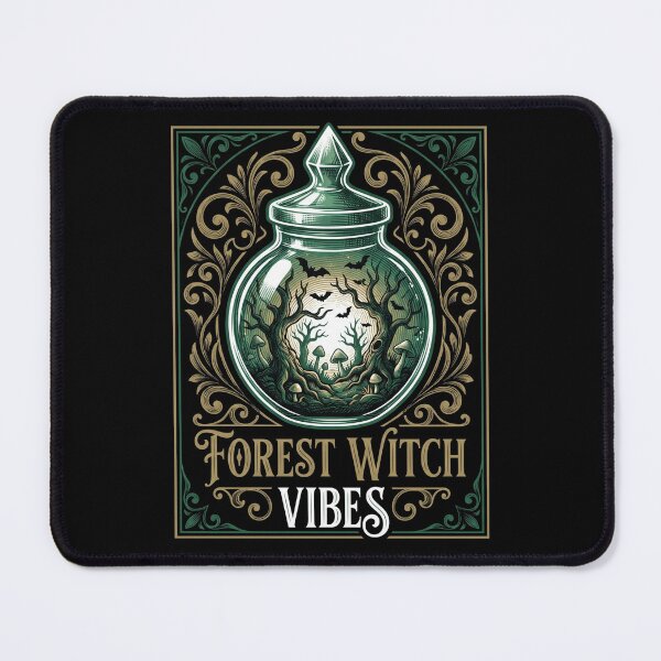 Item preview, Forest Witch Vibes Vintage Terrarium Potion Halloween Cottagecore designed and sold by TeNovaStudio ⭐⭐⭐⭐⭐.