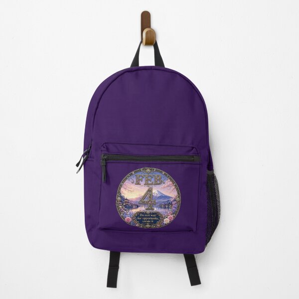Item preview, February 4 Mount Fuji Birthday Design designed and sold by LunaMoments.